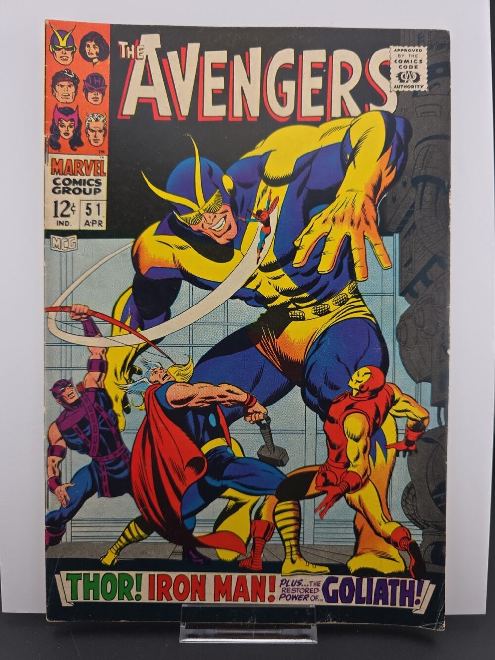 Avengers #51 (Marvel Comics 1968) 5.5